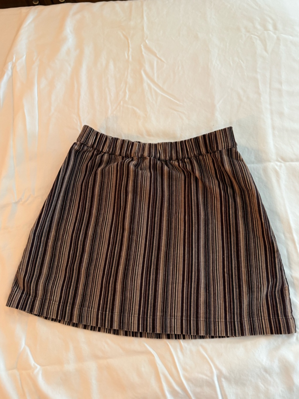 American Eagle Striped Mini Pencil Skirt
